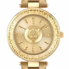 Plein Sport Damen Uhr Opium PSCEA0224 Gold Leder 38 mm Plein Sport Damen Uhr Opium PSCEA0224 Gold Leder 38 mm