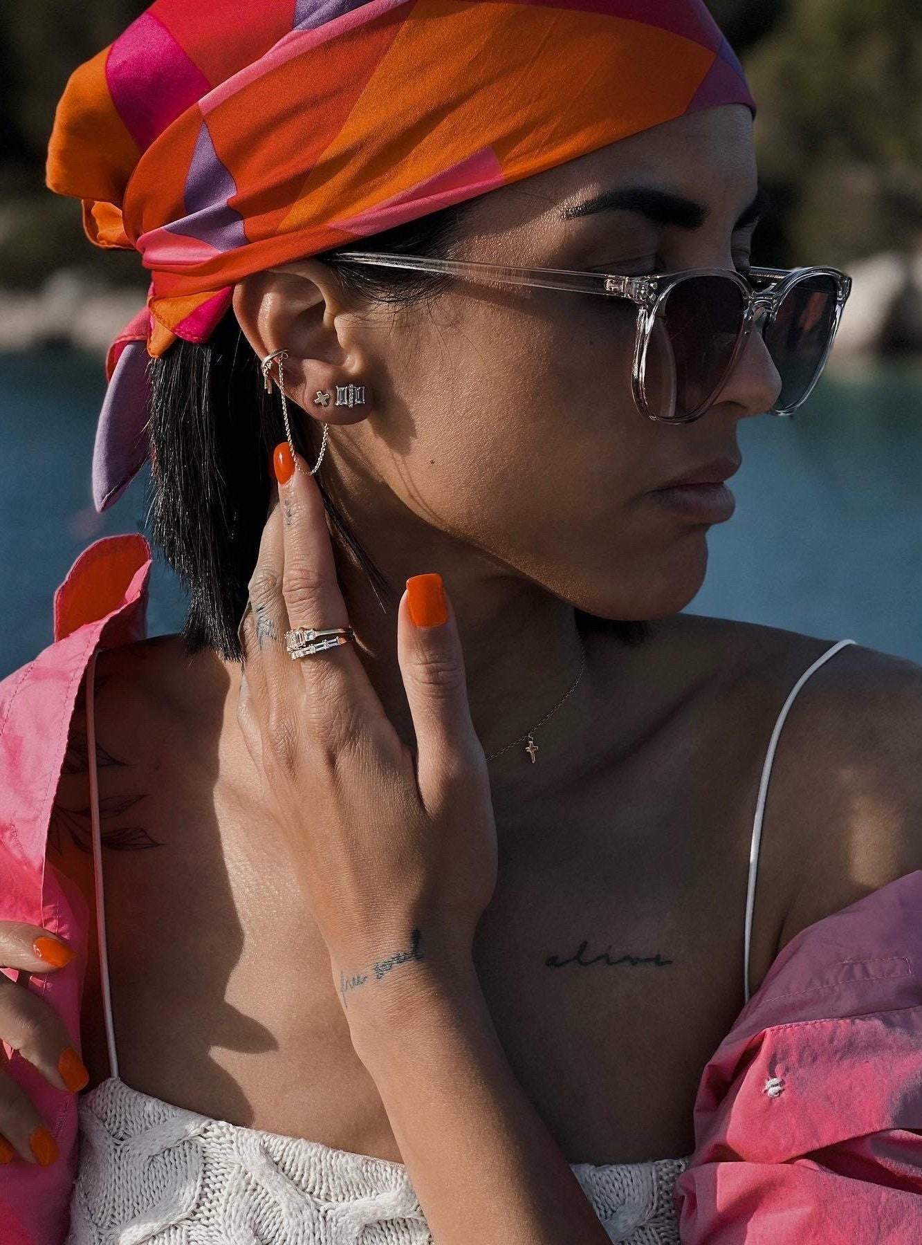 Ring 925/- Sterling Silber rhodiniert mit Weißtopas 41183814123614 – Bild 3