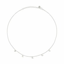 Collier 925 Silber rhodiniert Anhänger Herzen 41184949796958 Collier 925 Silber rhodiniert Anhänger Herzen 41184949796958