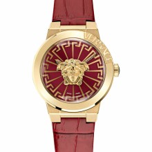 Versace Damen Armbanduhr 38 mm Armband Leder MEDUSA INFINITE Versace Damen Armbanduhr 38 mm Armband Leder MEDUSA INFINITE