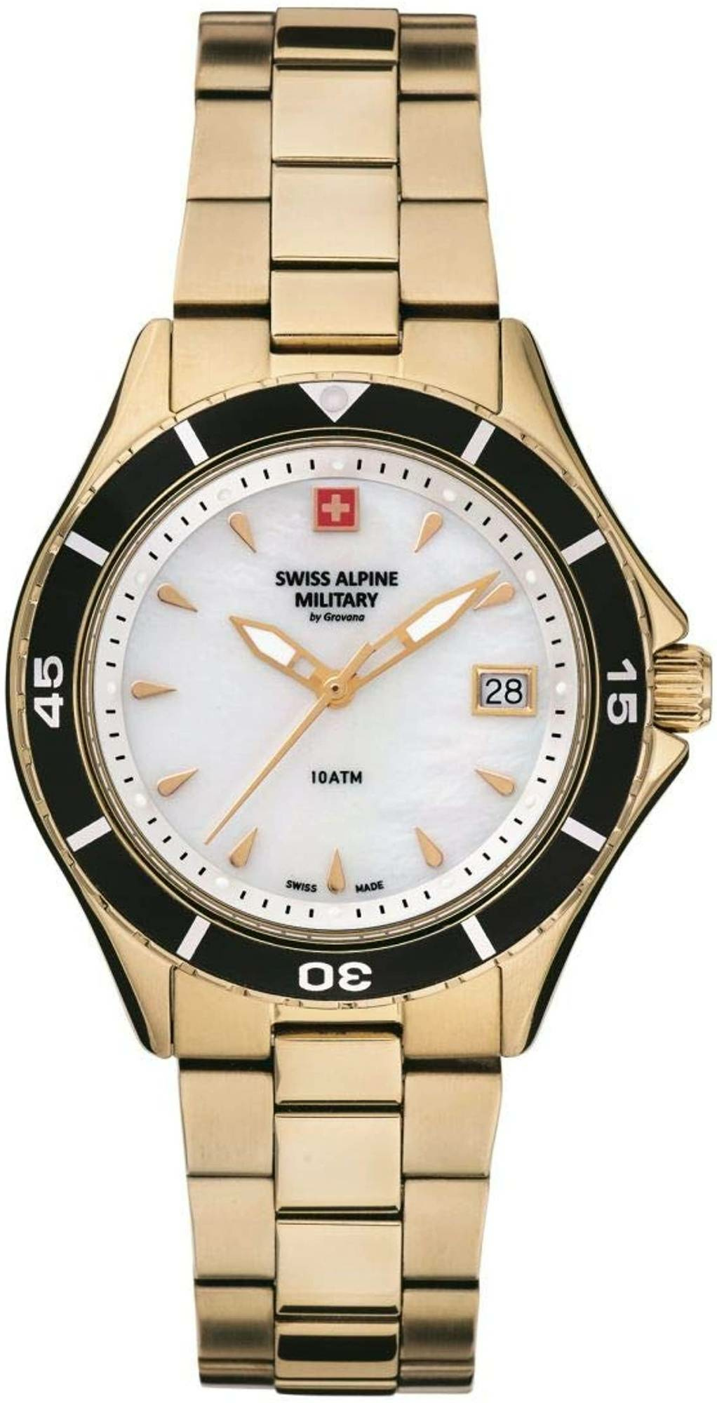 Swiss Alpine Military Damen Armbanduhr Taucheruhr 7740.1113 – Bild 2
