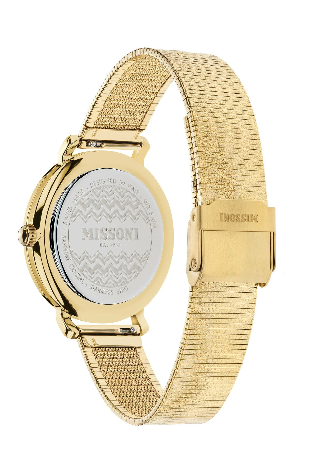 Missoni Damen Armbanduhr Lettering – Bild 3