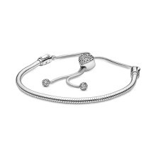 Pandora Moments verstellbares Schlangen-Gliederarmband 599347C00-19 Pandora Moments verstellbares Schlangen-Gliederarmband 599347C00-19