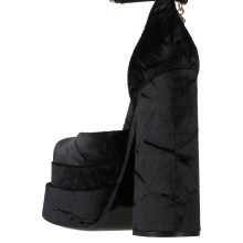 Versace Damen High Heels Medusa schwarz 1002005-1A06465-1B00V Versace Damen High Heels Medusa schwarz 1002005-1A06465-1B00V