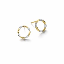 Ohrringe Elaine Firenze 14ct. Weiß/Gelbgold 55651151E/3 Ohrringe Elaine Firenze 14ct. Weiß/Gelbgold 55651151E/3