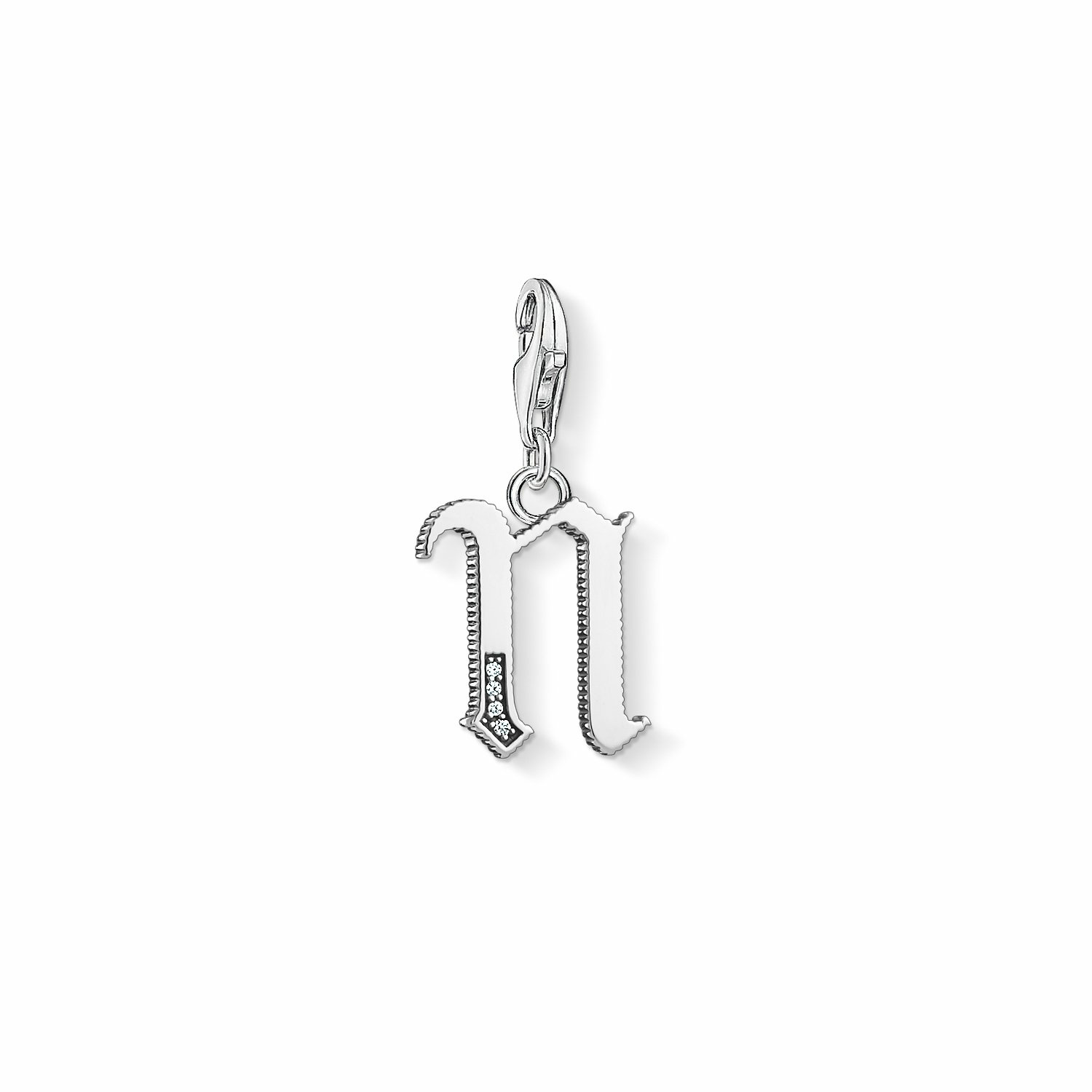 Charm-Anhänger Buchstabe N silber 1594-643-21 – Bild 2