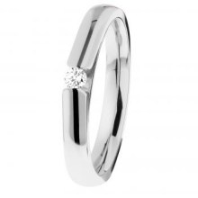 Ernstes Design Damen Ring Diamant 0,065ct Evia Größe 55 Silber R509-55 Ernstes Design Damen Ring Diamant 0,065ct Evia Größe 55 Silber R509-55