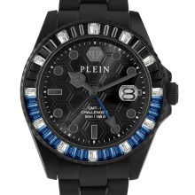 Philipp Plein Unisex Uhr GMT-I Challenger Baguettes Philipp Plein Unisex Uhr GMT-I Challenger Baguettes