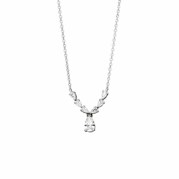 Viventy Damenkette Zirkonia Collier Silber 784368 – Bild 2