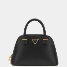 GUESS Handtasche Unisex Lassie Girlfriend Dome Satchel Schwarz HWVA9231050‑BLA GUESS Handtasche Unisex Lassie Girlfriend Dome Satchel Schwarz HWVA9231050‑BLA