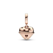 Pandora Moments Damen Anhänger Festliche Glocke Rosegold 782376C00 Pandora Moments Damen Anhänger Festliche Glocke Rosegold 782376C00