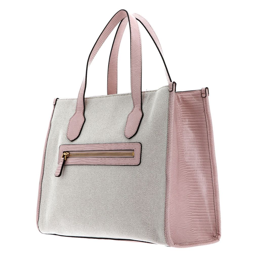 Guess Damen Handtasche G Status Tote Natural / Light Rose HWWK9198220NLR – Bild 2