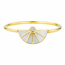 Ring 925/- Sterling Silber bicolor Zirkonia 41179028422750 Ring 925/- Sterling Silber bicolor Zirkonia 41179028422750