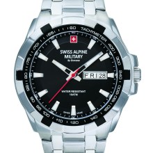 Swiss Alpine Military by Grovana Herren Armbanduhr Star Fighter 41 mm Armband Ed... Swiss Alpine Military by Grovana Herren Armbanduhr Star Fighter 41 mm Armband Ed...