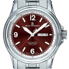 Revue Thommen Armbanduhr Unisex Automatik XLarge High‑Tech Rot 16040.2436 Revue Thommen Armbanduhr Unisex Automatik XLarge High‑Tech Rot 16040.2436