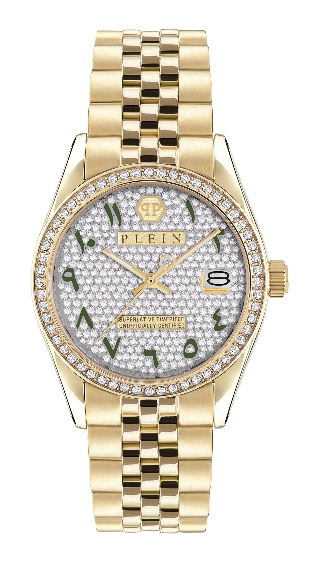 Philipp Plein Damenuhr Date Superlative Gold Philipp Plein Damenuhr Date Superlative Gold