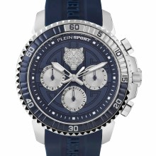 Plein Sport Uhr Herren POWERLIFT PSPBA0223 Blau / Silber Plein Sport Uhr Herren POWERLIFT PSPBA0223 Blau / Silber