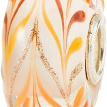 Trollbeads Unisex Glas Bead Freude Sterling Silber Bicolor TGLBE-20107 Trollbeads Unisex Glas Bead Freude Sterling Silber Bicolor TGLBE-20107