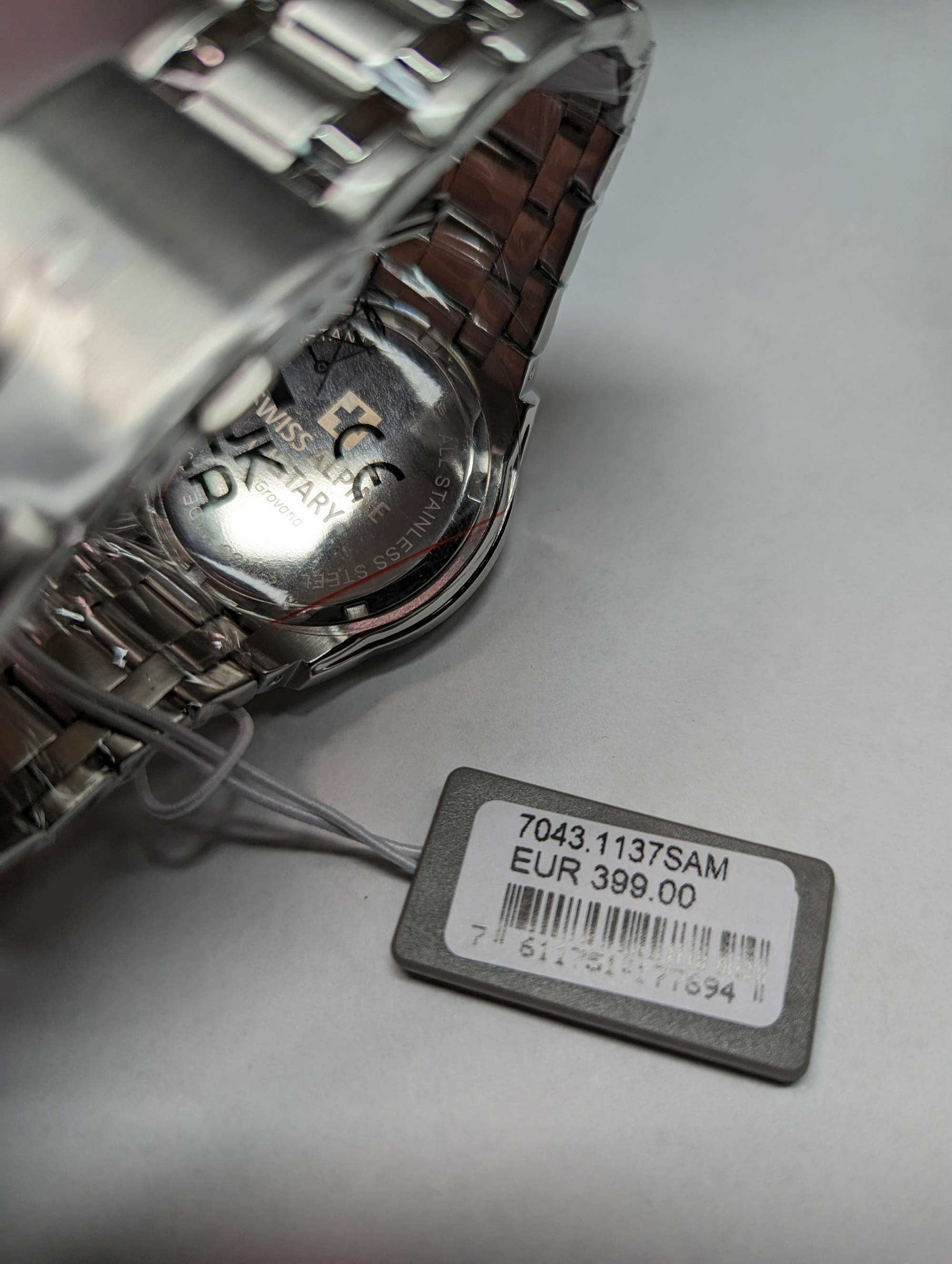 Swiss Alpine Military by Grovana Herren Armbanduhr Star Fighter 41 mm Armband Ed... – Bild 3