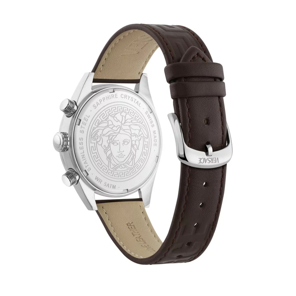 Versace Uhr Herren Chronograph Athletics Chrono Grün/Braun VEKJA0325 – Bild 2