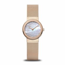 Bering Damen Armbanduhr Classic 26 mm Armband Edelstahl roségold glänzend 10126-... Bering Damen Armbanduhr Classic 26 mm Armband Edelstahl roségold glänzend 10126-...