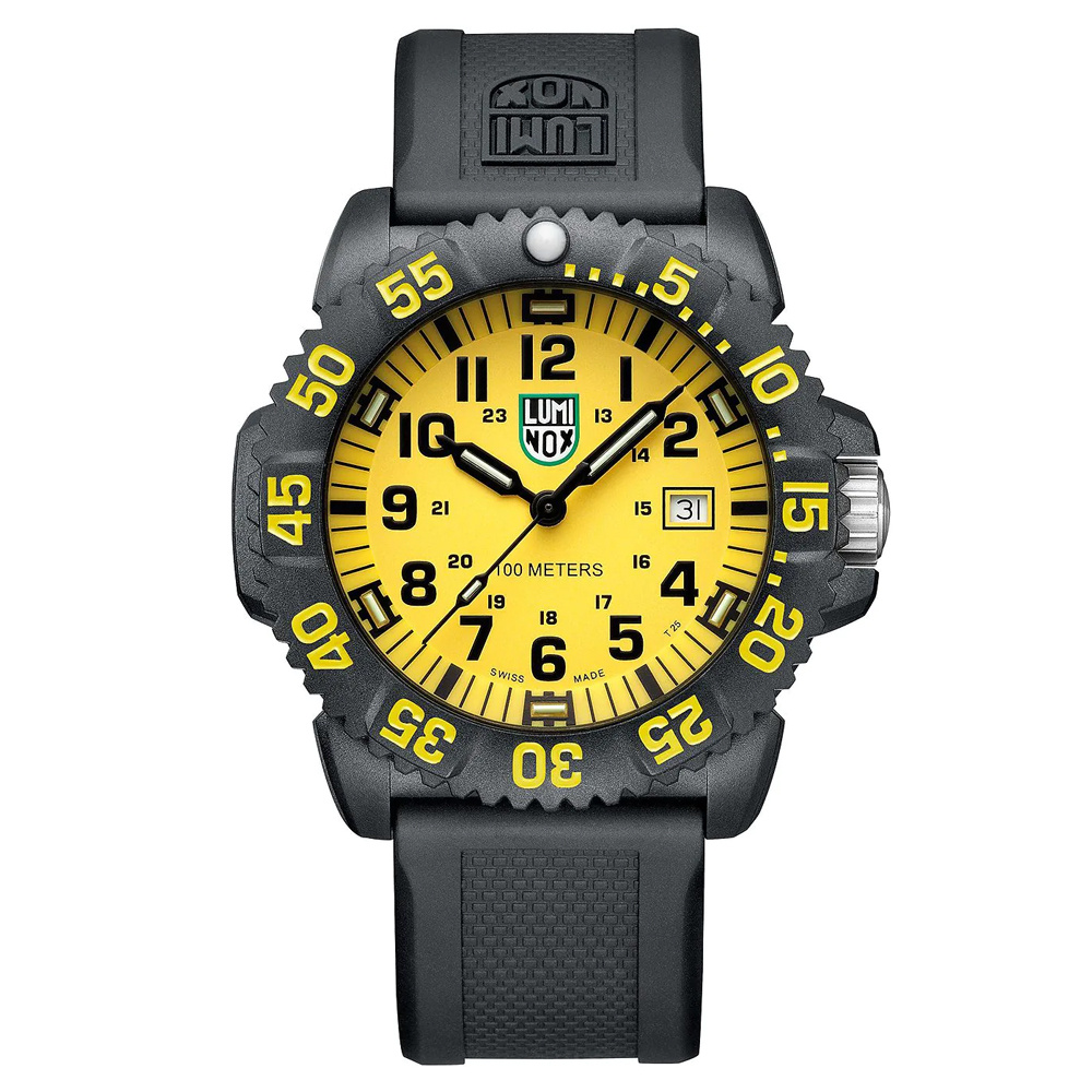 Luminox Herren Armbanduhr Sea Lion Carbonox Schwarz/Gelb X2.2055.1 – Bild 3