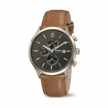Boccia Titanum Herren Chronograph mit Lederband Braun 3753-04 Boccia Titanum Herren Chronograph mit Lederband Braun 3753-04