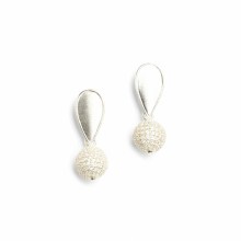 Bernd Wolf Damen Ohrhänger mit Zirkonia Kugel Anhänger Silber 15503154 Bernd Wolf Damen Ohrhänger mit Zirkonia Kugel Anhänger Silber 15503154