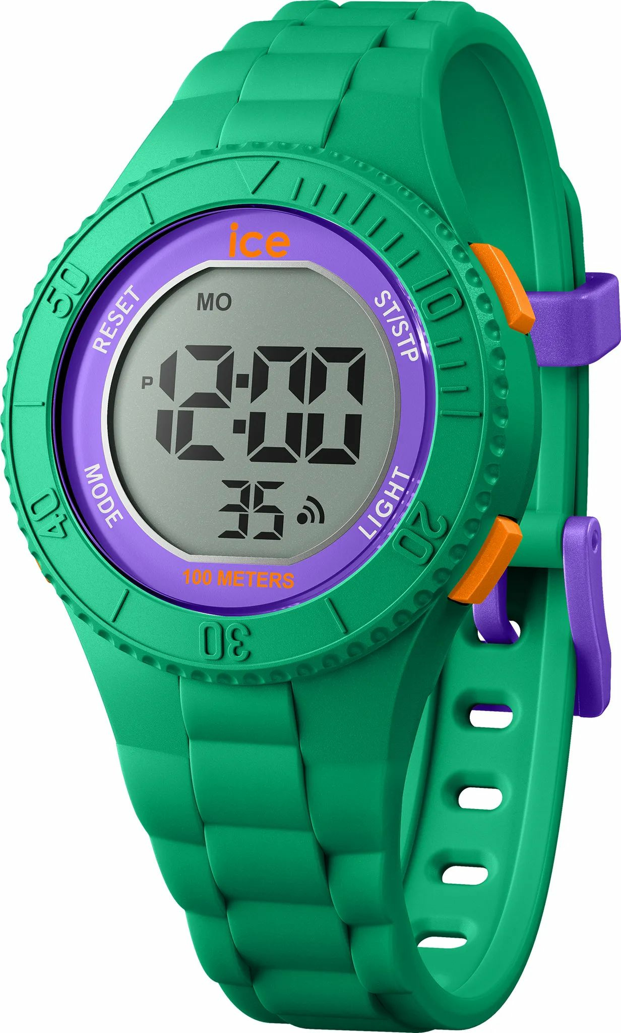 Ice-Watch Digitaluhr Damen ICE digit Green purple orange Small grün 021616 – Bild 2