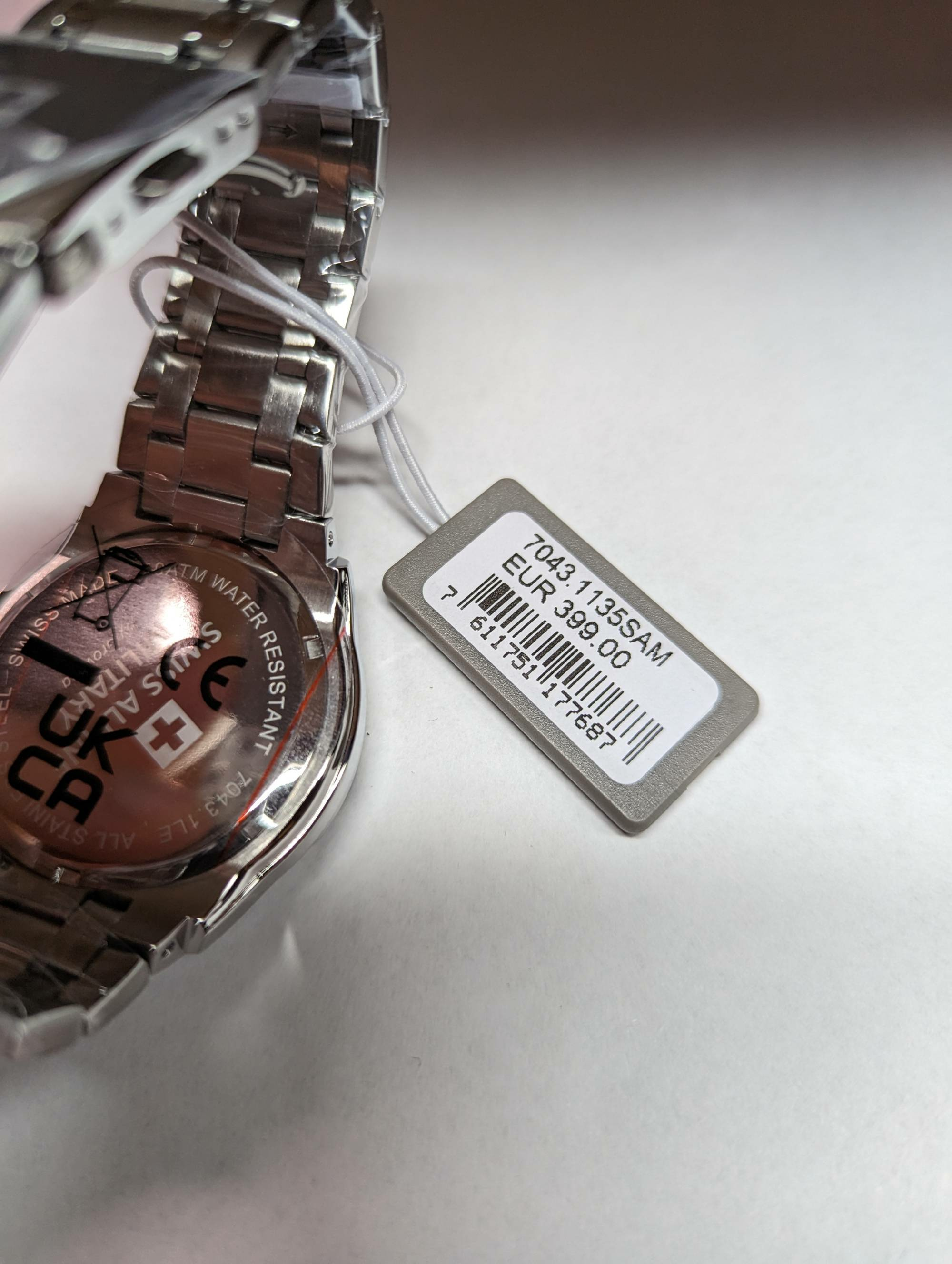 Swiss Alpine Military by Grovana Herren Armbanduhr Star Fighter 41 mm Armband Ed... – Bild 2