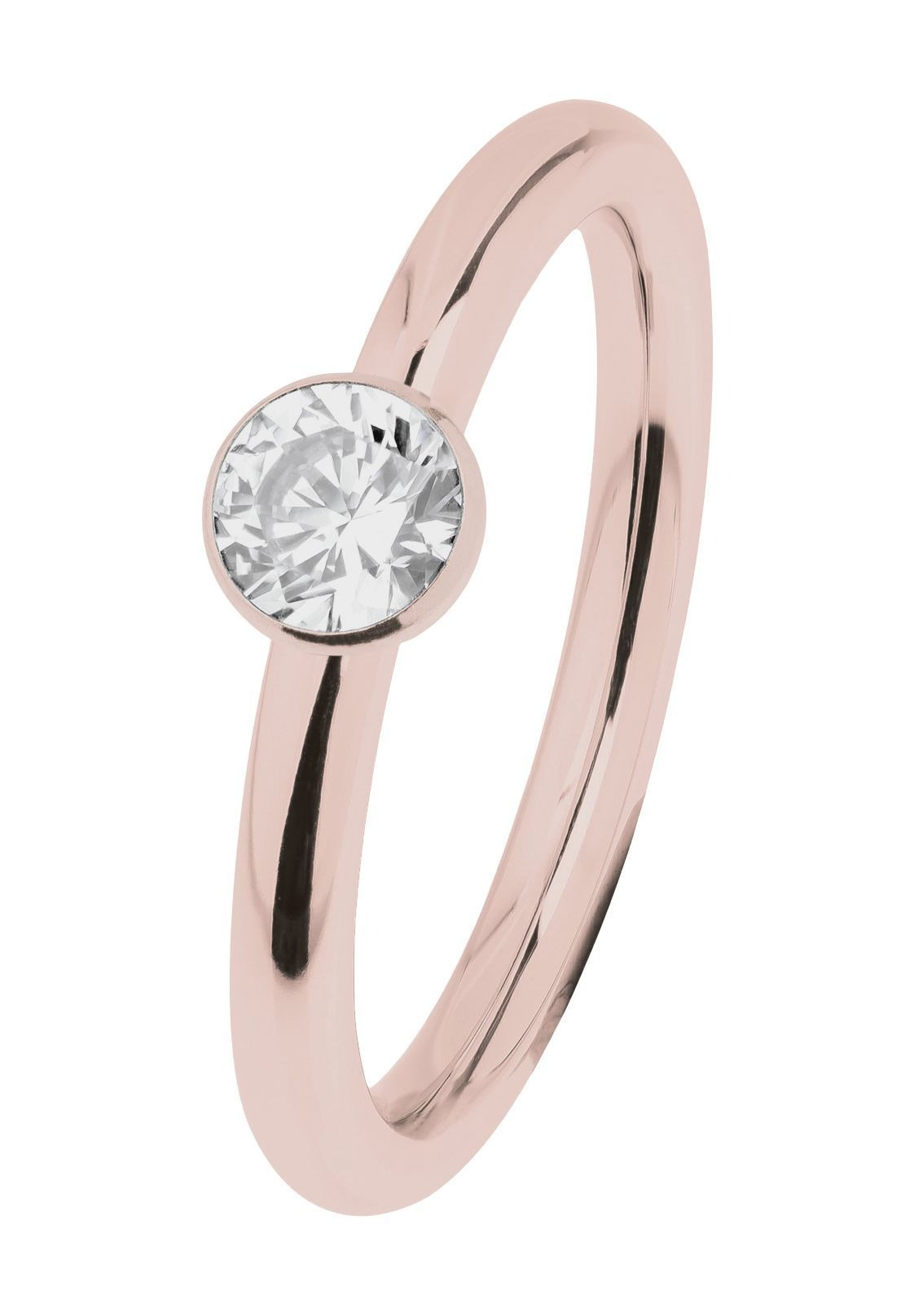 Ernstes Design Damen Ring Evia mit Zirkonia Größe 55 Rosegold R470-WH-55 Ernstes Design Damen Ring Evia mit Zirkonia Größe 55 Rosegold R470-WH-55