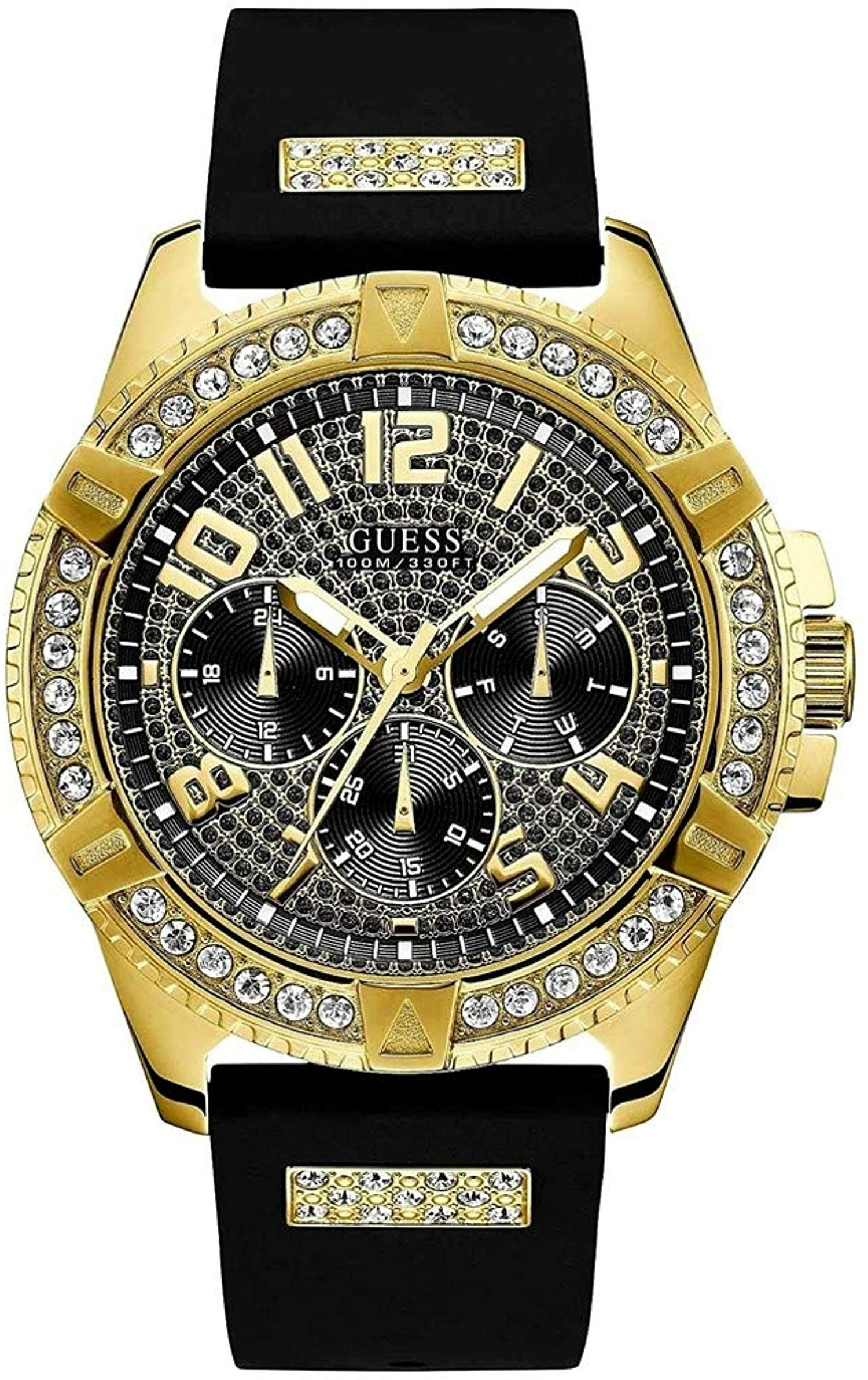 Guess Herren Armbanduhr Multifunktionsuhr FRONTIER W1132G1 Guess Herren Armbanduhr Multifunktionsuhr FRONTIER W1132G1