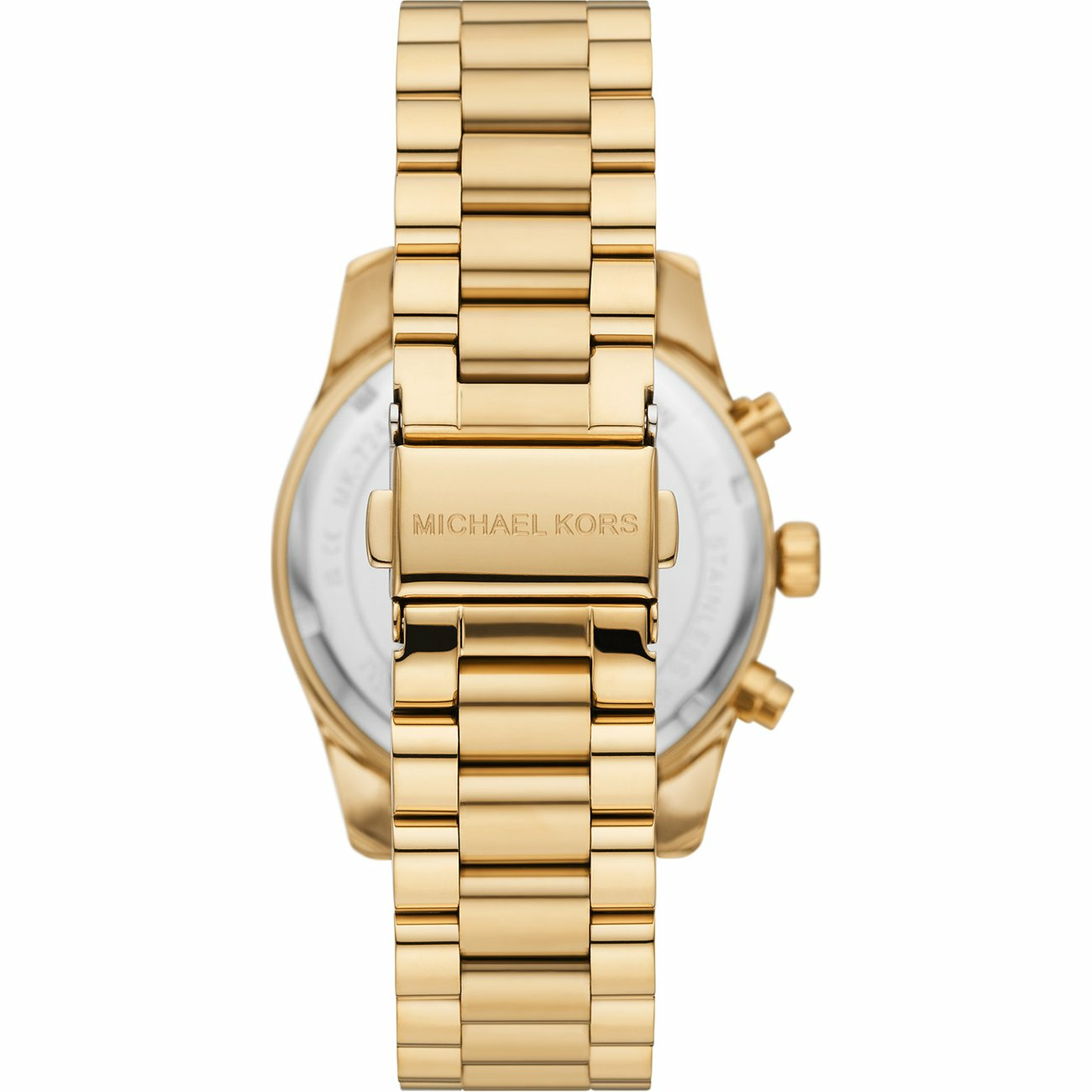 Michael Kors Uhr Damen Lexington Pavé Gold Chronograph MK7241 – Bild 2