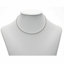 Damen 925 Silber Kugel Halskette Ø 2,5 mm Damen 925 Silber Kugel Halskette Ø 2,5 mm