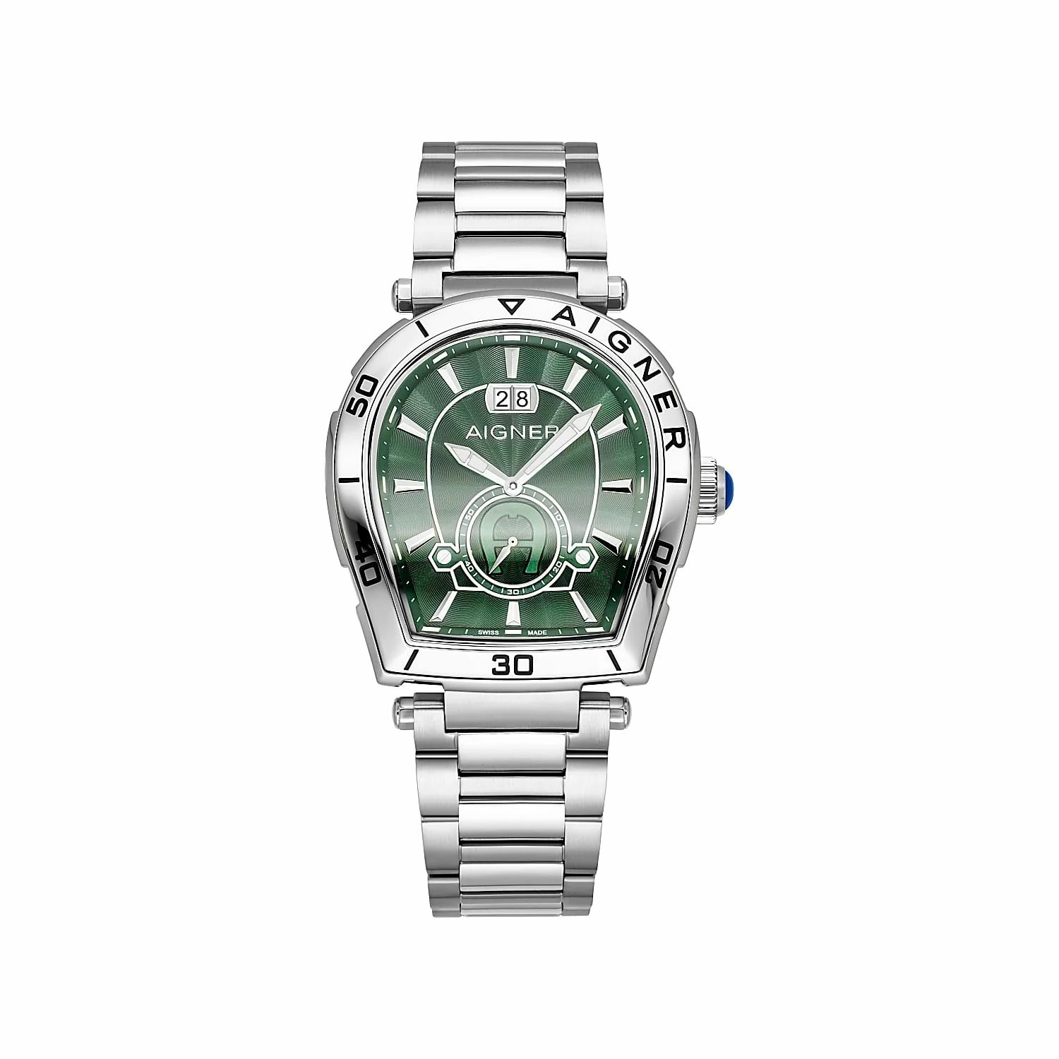 AIGNER Uhr Herren Trapani AGW.262001 Grün Silber AIGNER Uhr Herren Trapani AGW.262001 Grün Silber