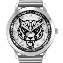 Plein Sport Herren Uhr Iron Tiger PSKDA0524 Edelstahl Silber 44 mm Plein Sport Herren Uhr Iron Tiger PSKDA0524 Edelstahl Silber 44 mm