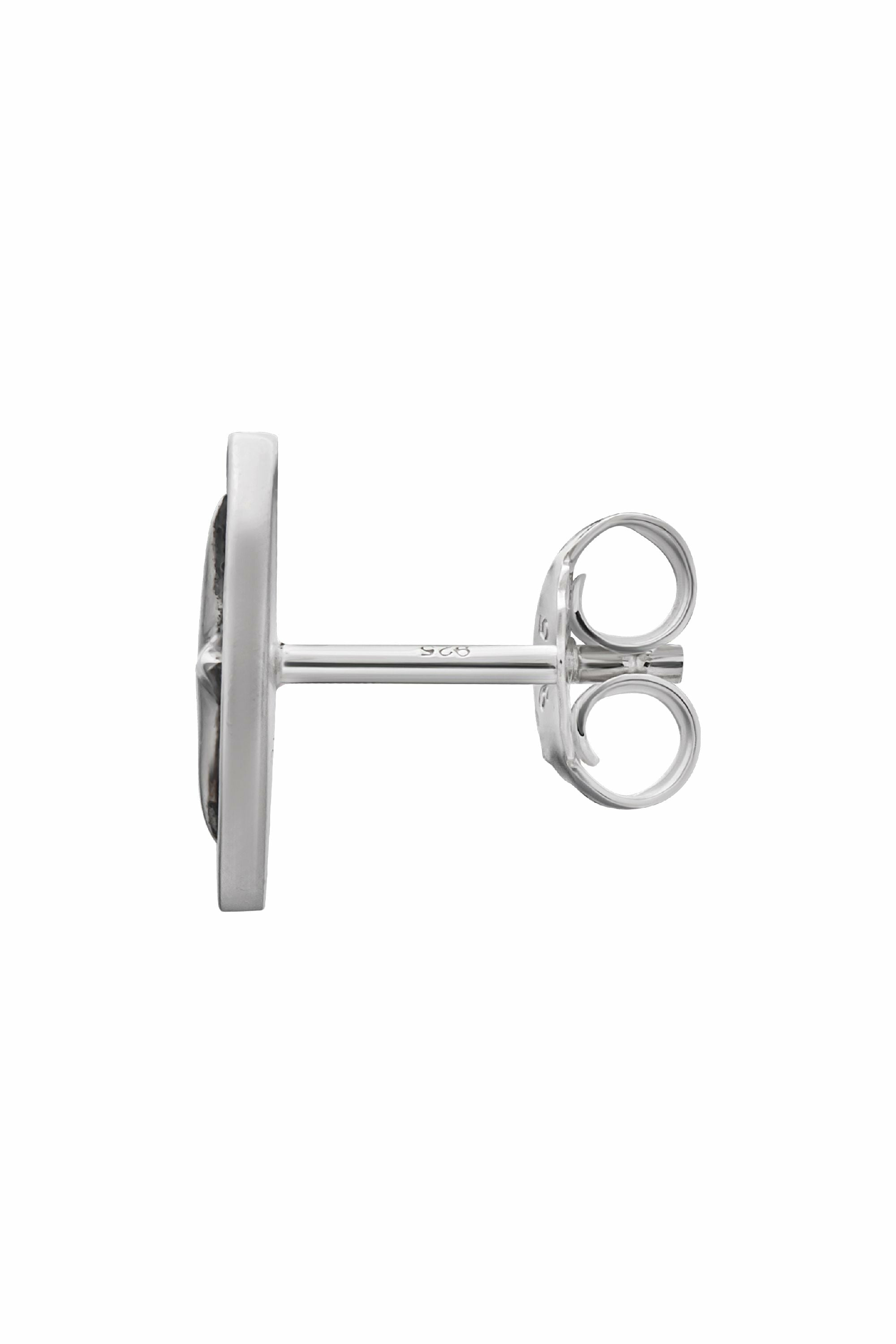 Single Ohrstecker Silber 925 rhodiniert oxidiert Stern 41185220296798 Single Ohrstecker Silber 925 rhodiniert oxidiert Stern 41185220296798