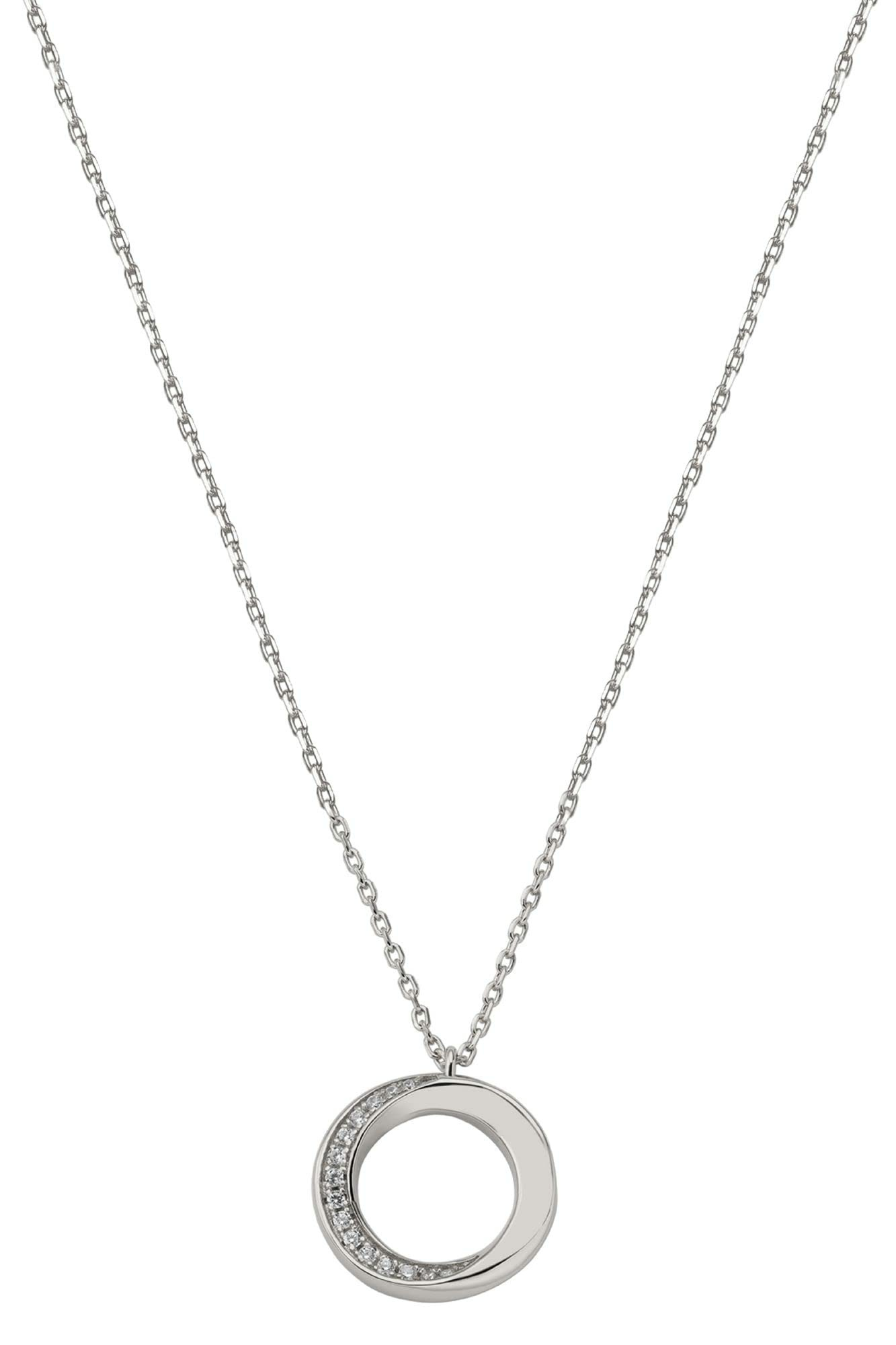 XENOX XS2125 Damen Collier Sterling-Silber 925 Silber weiß Zirkonia 45 cm XENOX XS2125 Damen Collier Sterling-Silber 925 Silber weiß Zirkonia 45 cm