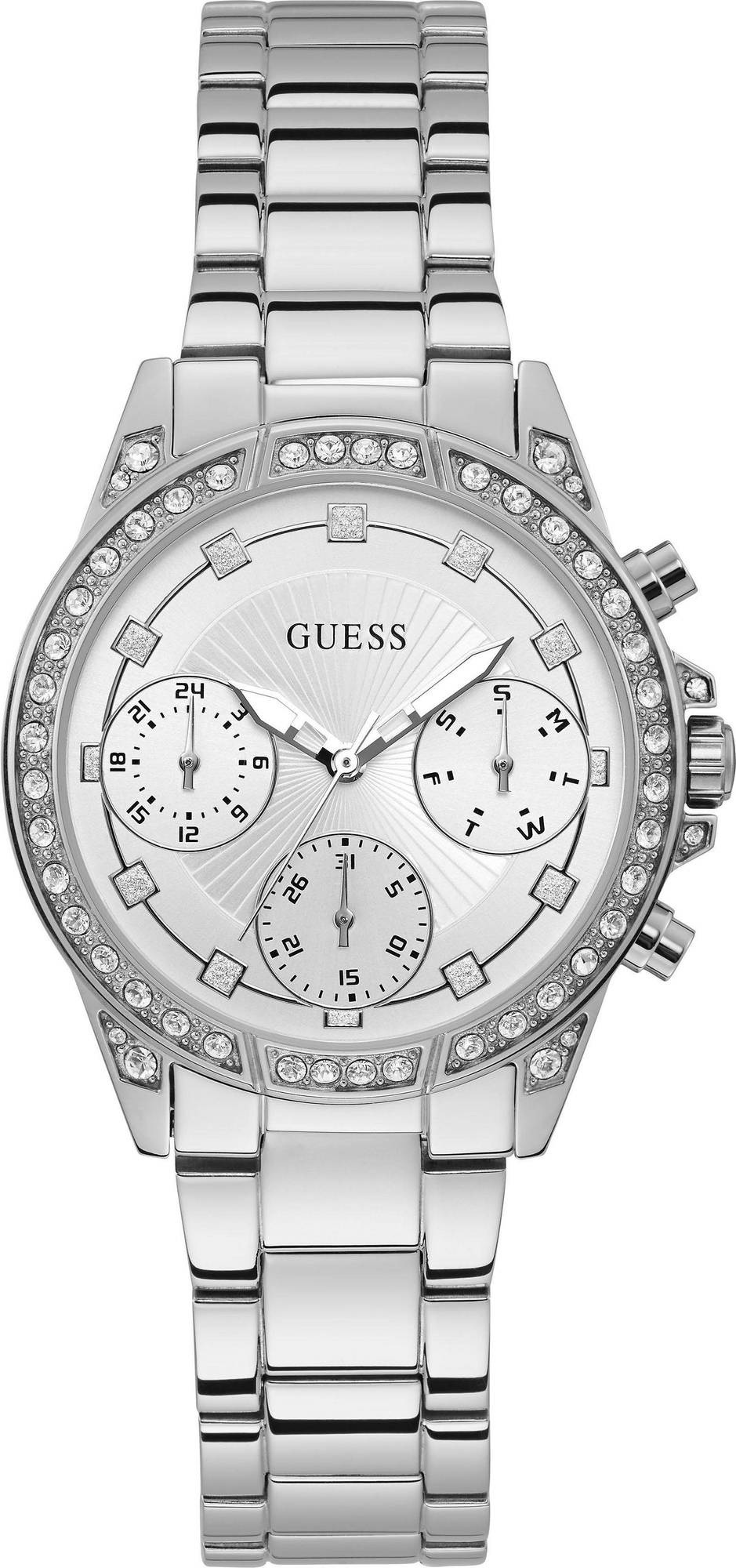 Guess Darmen Armbanuhr Gemini silber W1293L1 – Bild 2