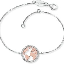 Engelsrufer Damen-Armband aus 925 Silber ERB-WORLD-BICOR-ZI Engelsrufer Damen-Armband aus 925 Silber ERB-WORLD-BICOR-ZI