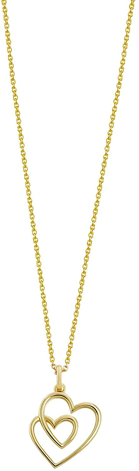 XENOX Damen-Kette mit Anhänger Herz vergoldet XS3601G XENOX Damen-Kette mit Anhänger Herz vergoldet XS3601G