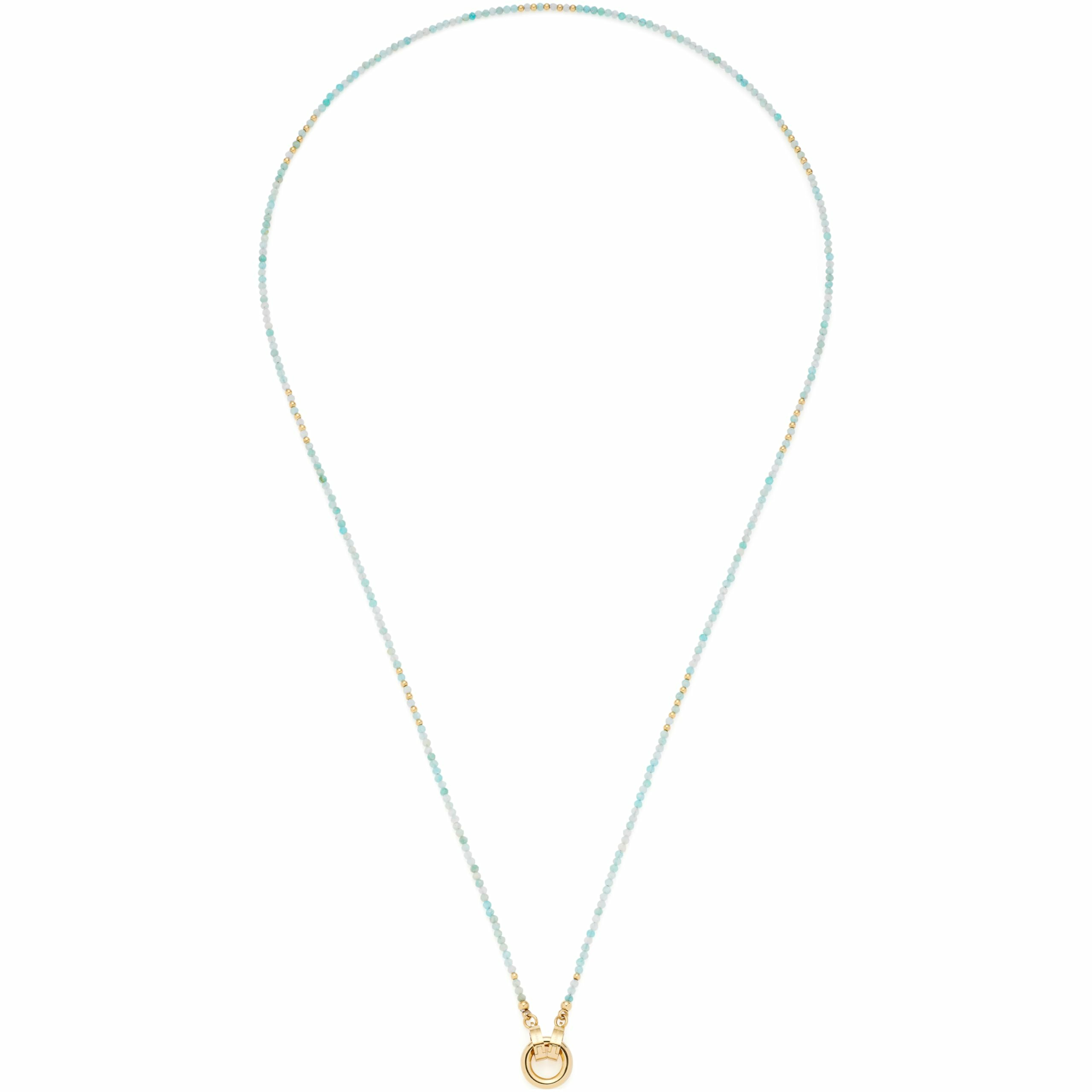 Leonardo Damen Halskette Aqua Pippa Gelbgold 023748 – Bild 2