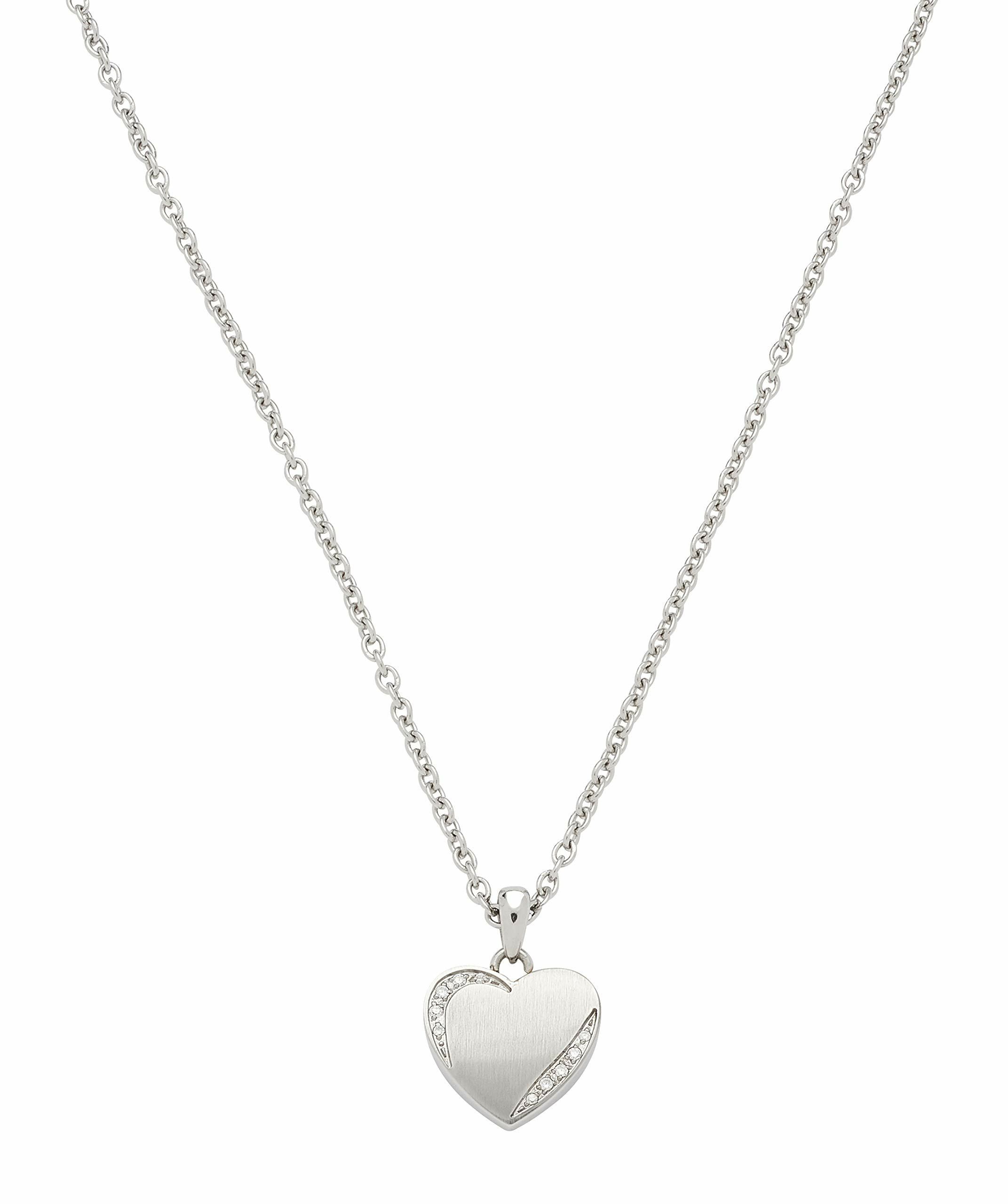 Leonardo Damen-Halskette Grazia herz Anhänger Zirkonia Silber 016908 Leonardo Damen-Halskette Grazia herz Anhänger Zirkonia Silber 016908