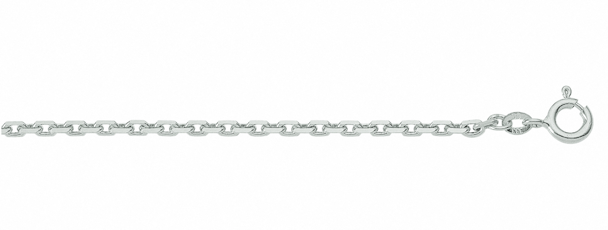 Damen Silber Schmuck 925 Silber Anker Halskette Ø 1,1 mm – Bild 3