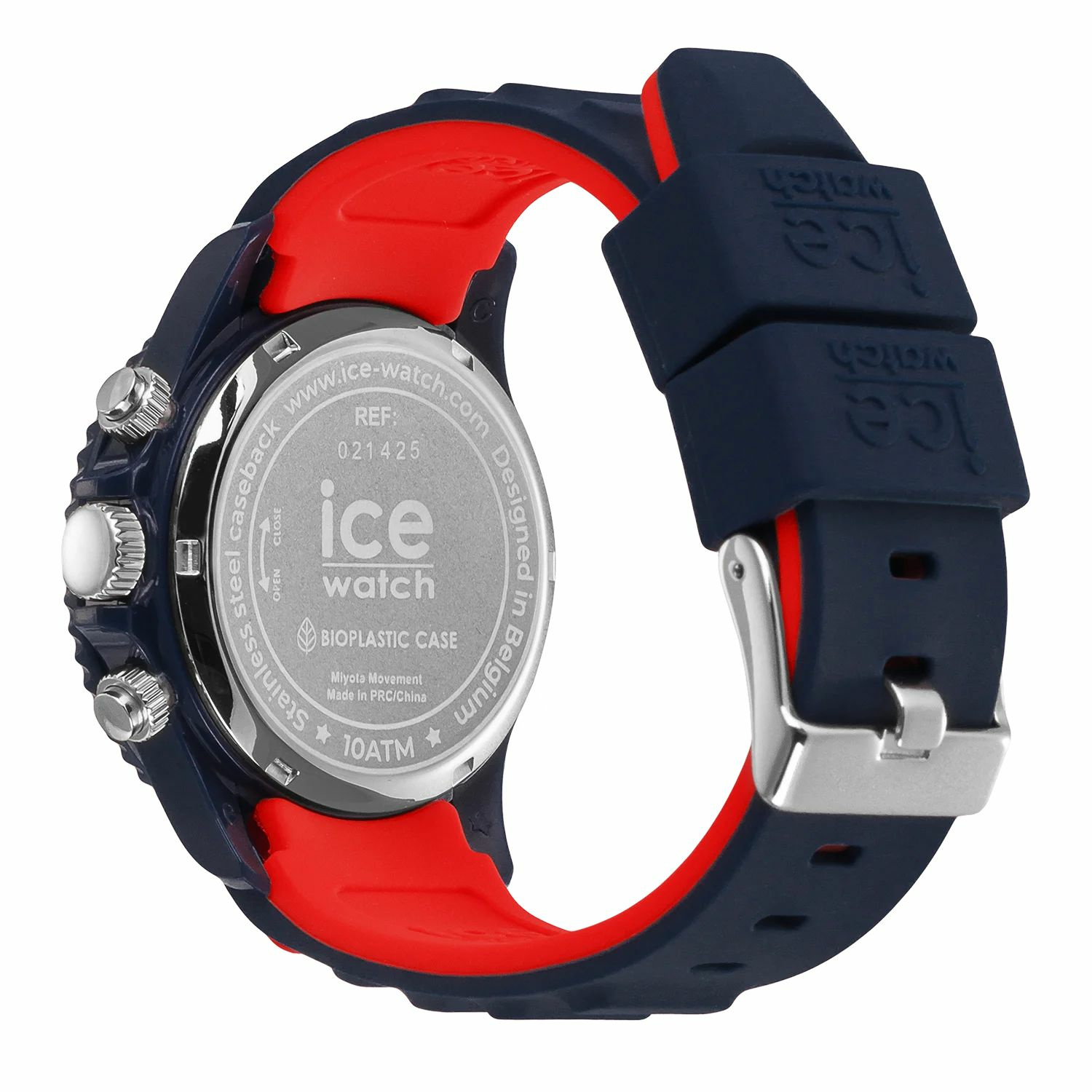 Ice-Watch Chronograph Herrenuhr ICE chrono Dark blue Red Medium dunkelblau rot 0... – Bild 3