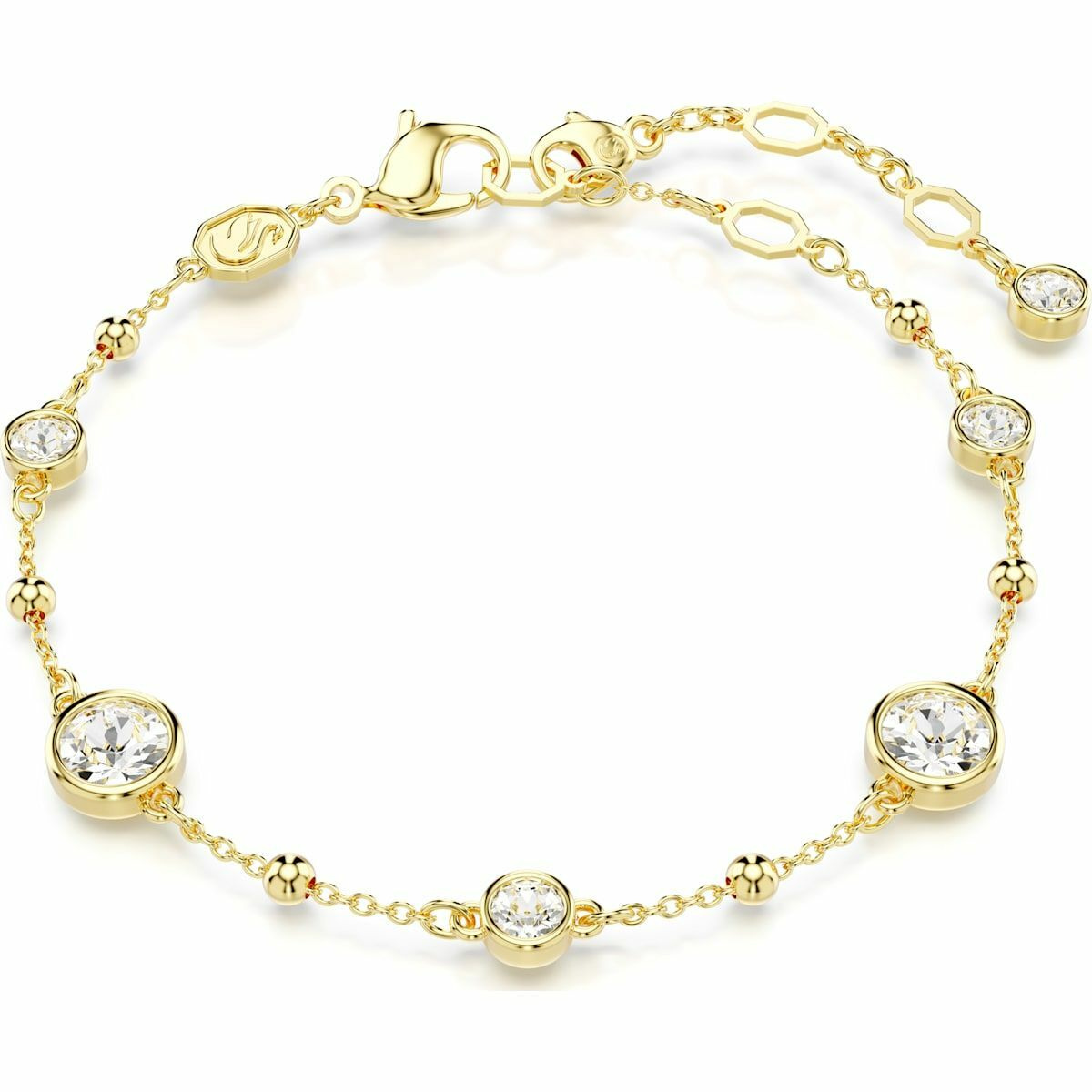 Swarovski Damen Armband Imber Größe M Gelbgold 5680094 Swarovski Damen Armband Imber Größe M Gelbgold 5680094