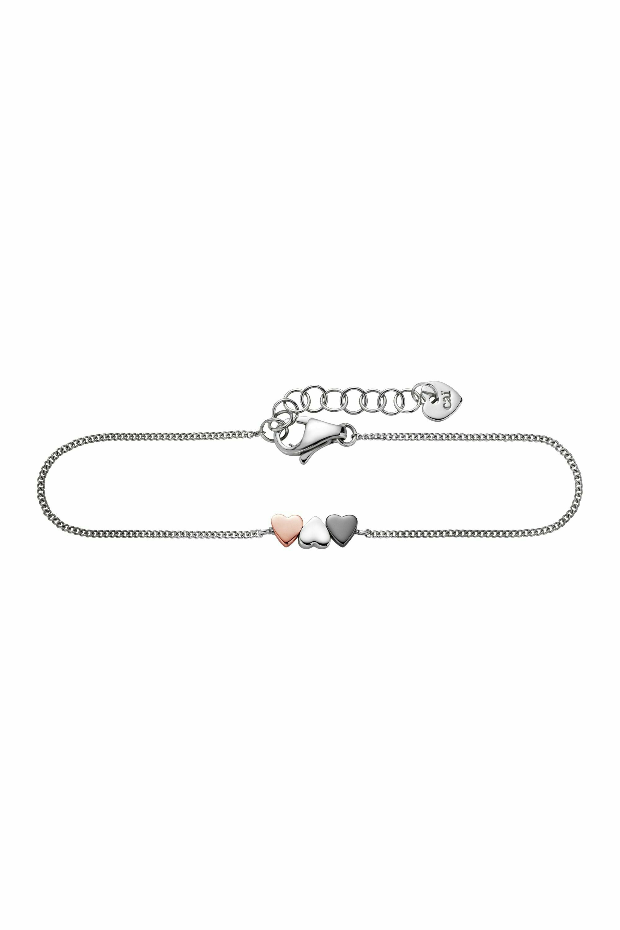 Armband 925/- Sterling Silber Herz 41183977963614 – Bild 3