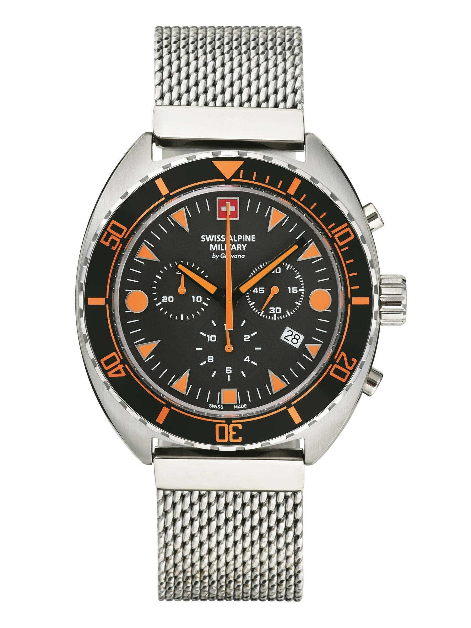 Swiss Alpine Military Herren Armbanduhr 7066.9139 – Bild 3