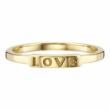 Ring 925/- Sterling Sillber vergoldet LOVE 41179027013726 Ring 925/- Sterling Sillber vergoldet LOVE 41179027013726
