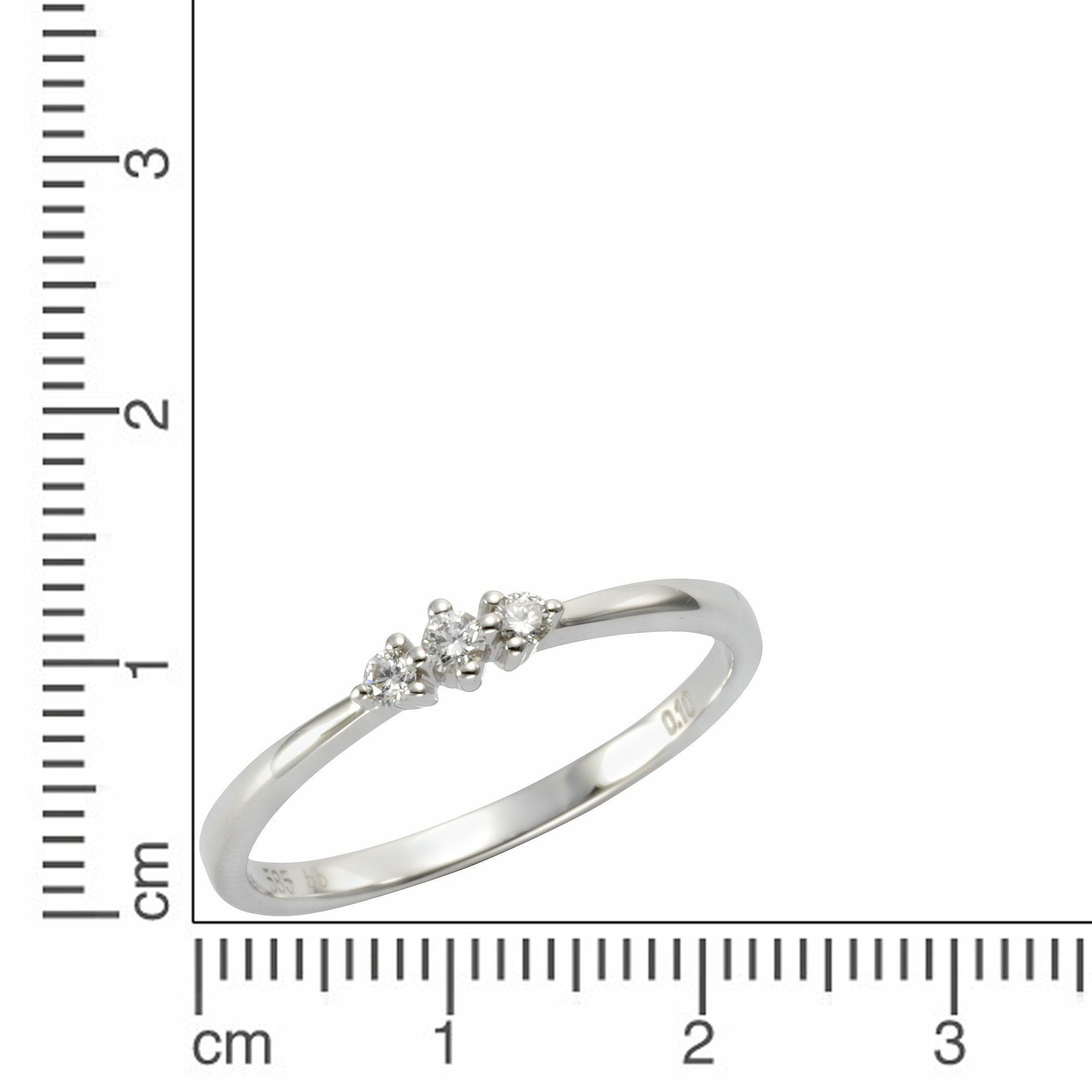 Orolino Gold 585 mit 3x Brillant zus. 0,10ct. Ring 41675855495262 Orolino Gold 585 mit 3x Brillant zus. 0,10ct. Ring 41675855495262